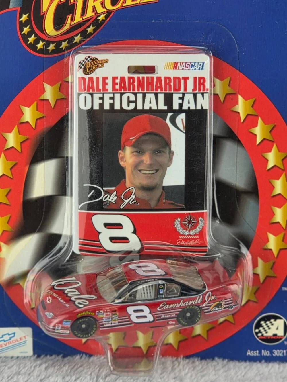 Nascar Winner Circle 2002 Dale Earnhardt Jr 8 Pit Pass Preview Official Fan Card